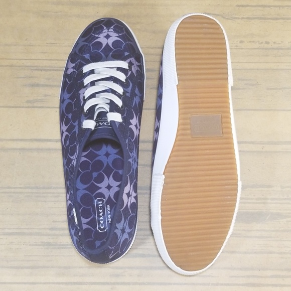 ***SOLD***NWOT Coach Kayln Blue Coach Shoes - Picture 7 of 8